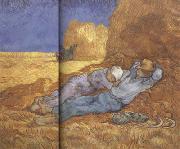 Vincent Van Gogh Noon:Rest from Work (nn04) Germany oil painting artist